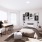bright bedroom with work space