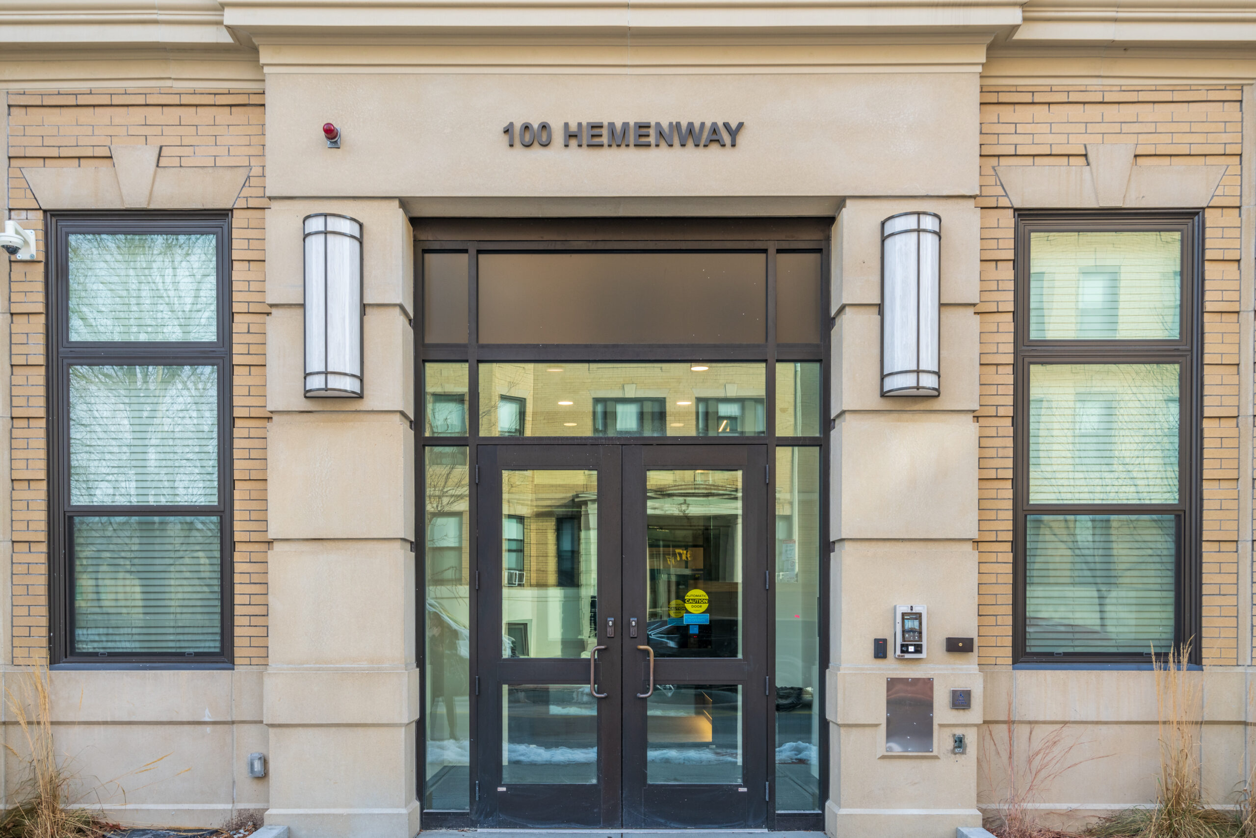 100 Hemenway Entrance
